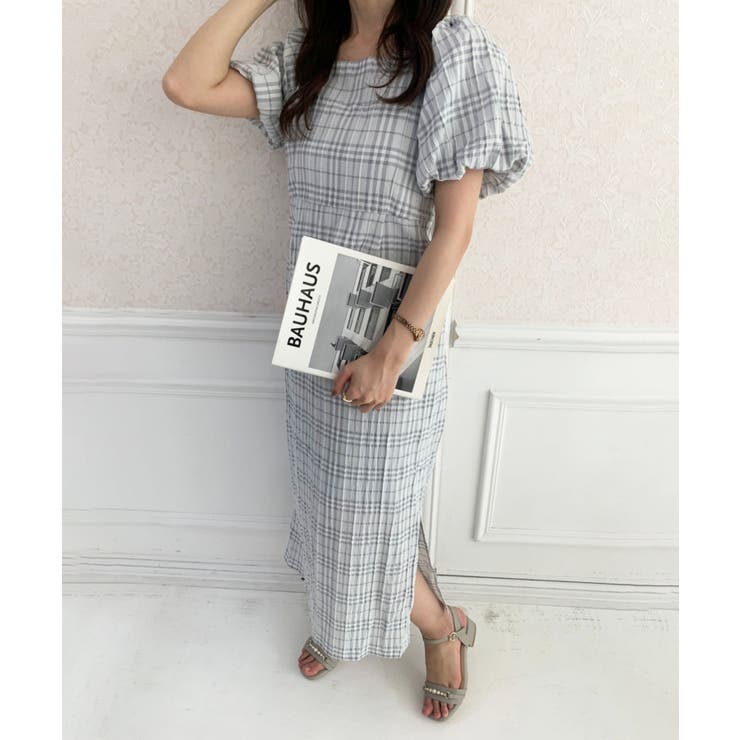 バルーンスリーブIラインワンピース | MAJESTIC LEGON  | 詳細画像14 