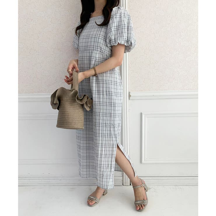 バルーンスリーブIラインワンピース | MAJESTIC LEGON  | 詳細画像17 