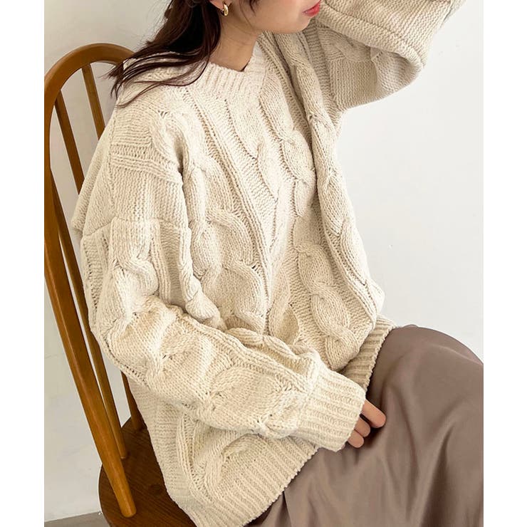フェザーモールVネックニット[品番：CTYW0003136]｜MAJESTIC LEGON 