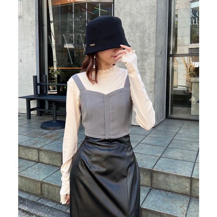 グレー | クラシカルビスチェ | MAJESTIC LEGON 