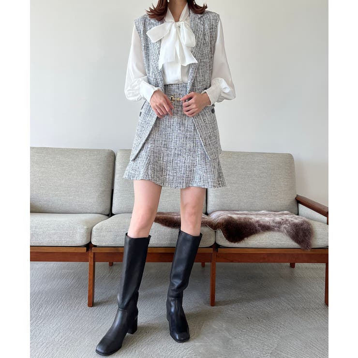 クラシカルボウタイブラウス | MAJESTIC LEGON  | 詳細画像12 