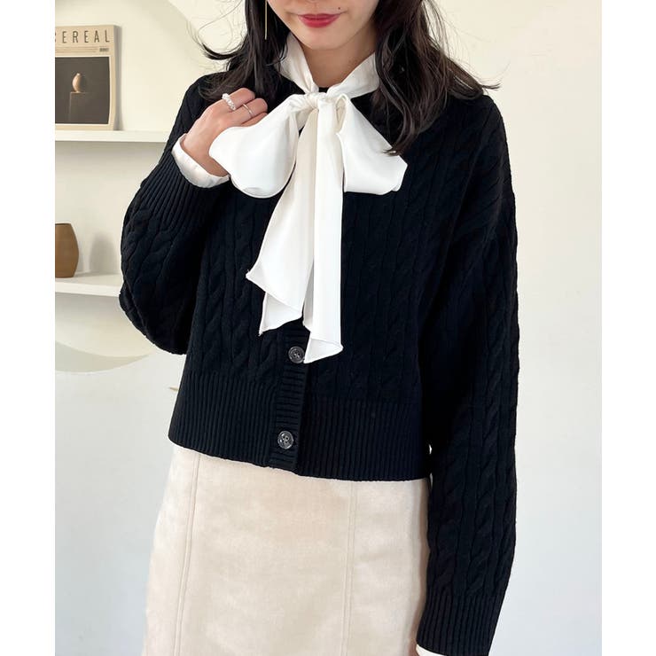 クラシカルボウタイブラウス | MAJESTIC LEGON  | 詳細画像14 