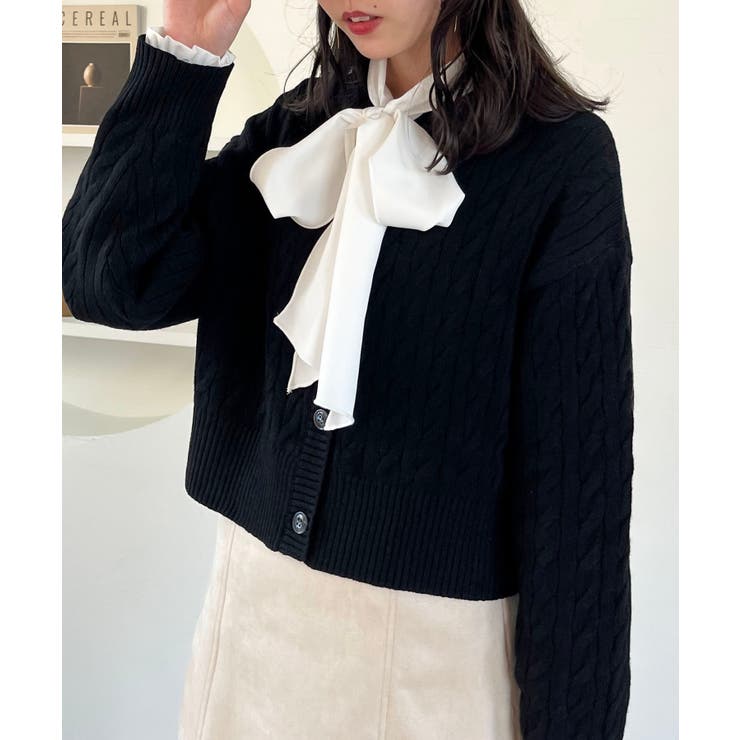 クラシカルボウタイブラウス | MAJESTIC LEGON  | 詳細画像15 