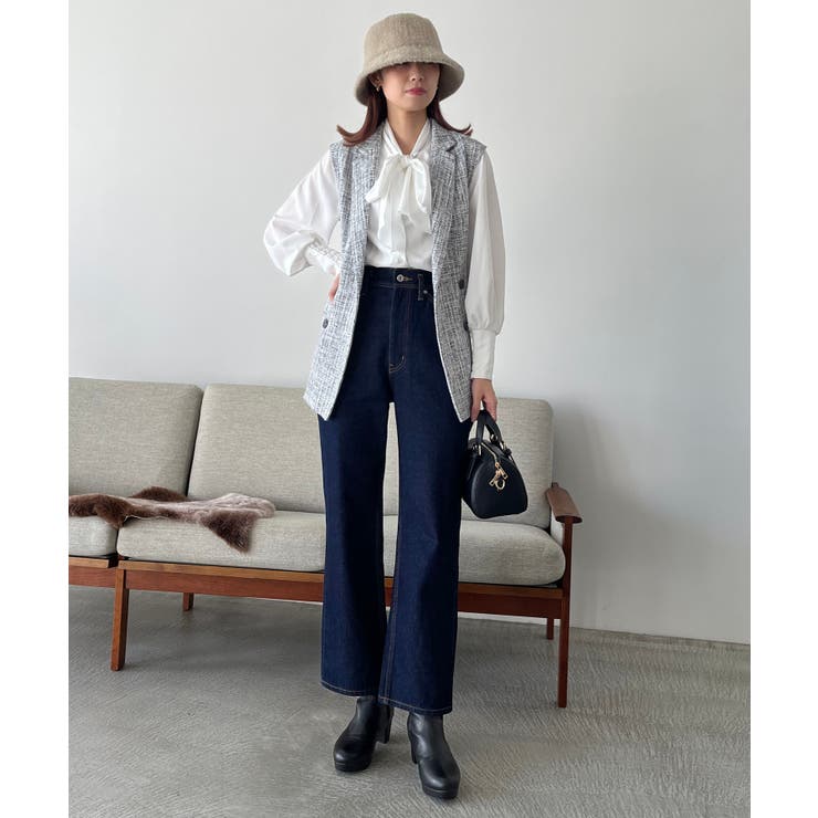 クラシカルボウタイブラウス | MAJESTIC LEGON  | 詳細画像18 