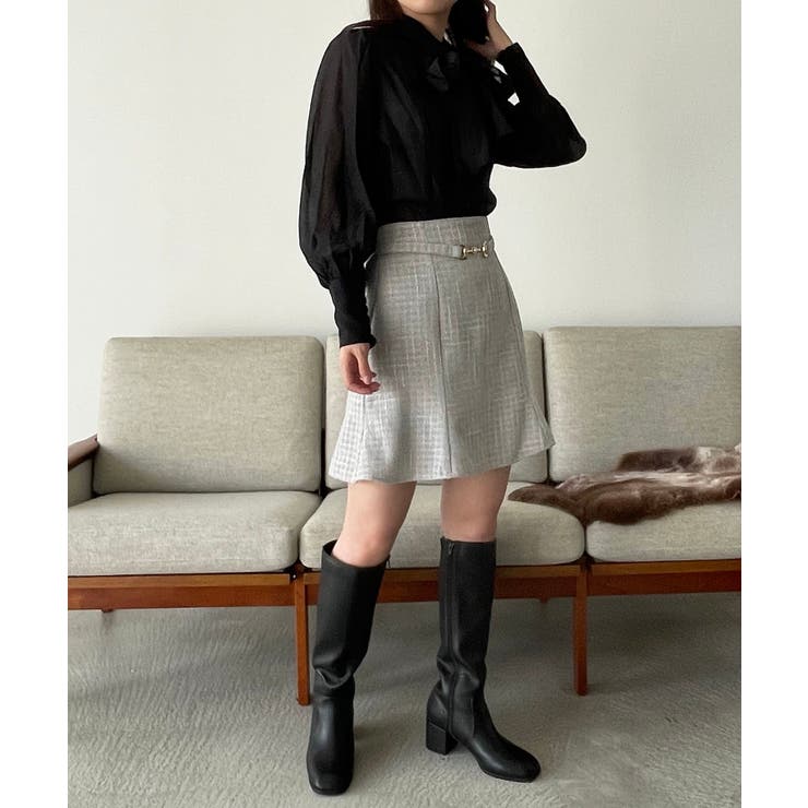 クラシカルボウタイブラウス | MAJESTIC LEGON  | 詳細画像24 