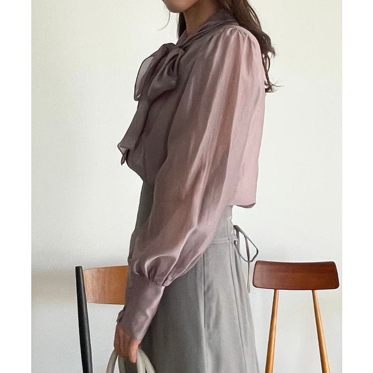 クラシカルボウタイブラウス | MAJESTIC LEGON  | 詳細画像33 