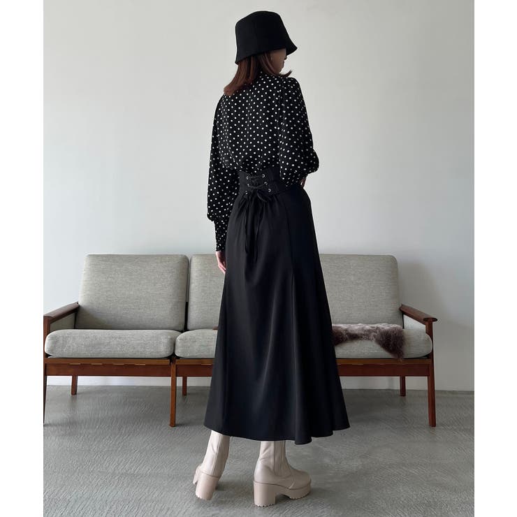 クラシカルボウタイブラウス | MAJESTIC LEGON  | 詳細画像5 