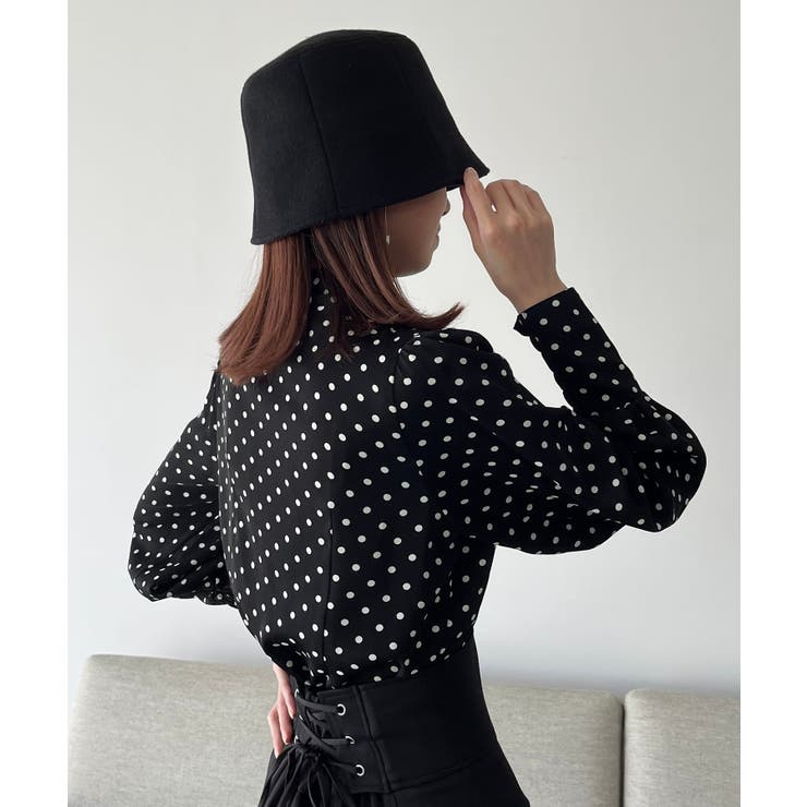 クラシカルボウタイブラウス | MAJESTIC LEGON  | 詳細画像8 