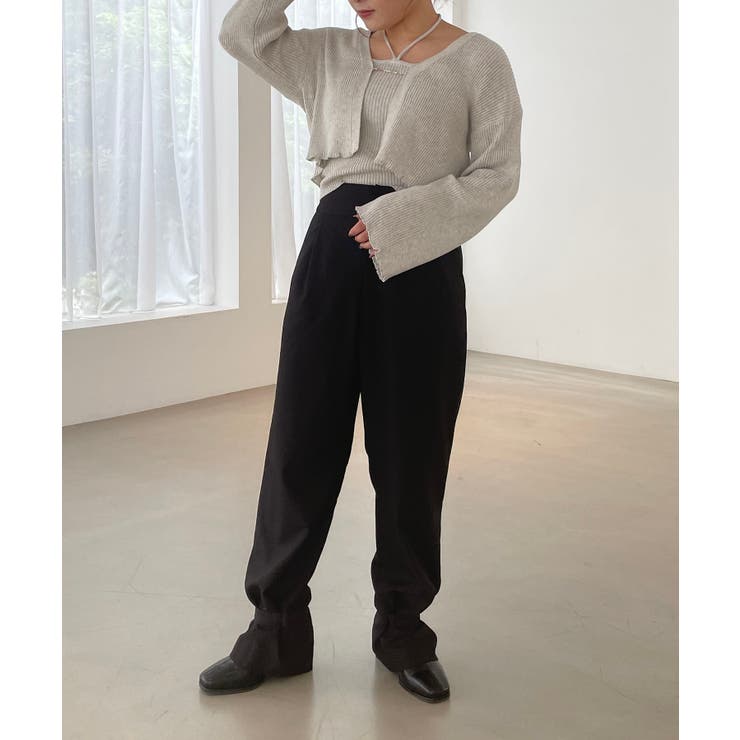 2way裾ベルトパンツ | MAJESTIC LEGON  | 詳細画像13 