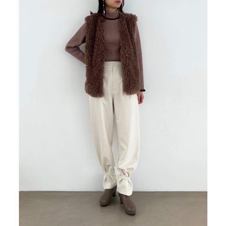 2way裾ベルトパンツ | MAJESTIC LEGON  | 詳細画像2 