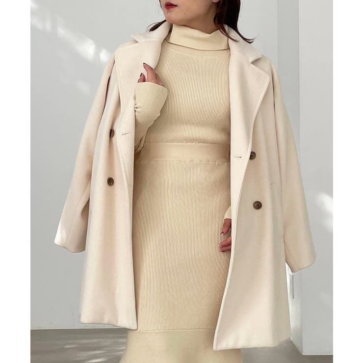 ダブルブレストハーフコート[品番：CTYW0003120]｜MAJESTIC LEGON