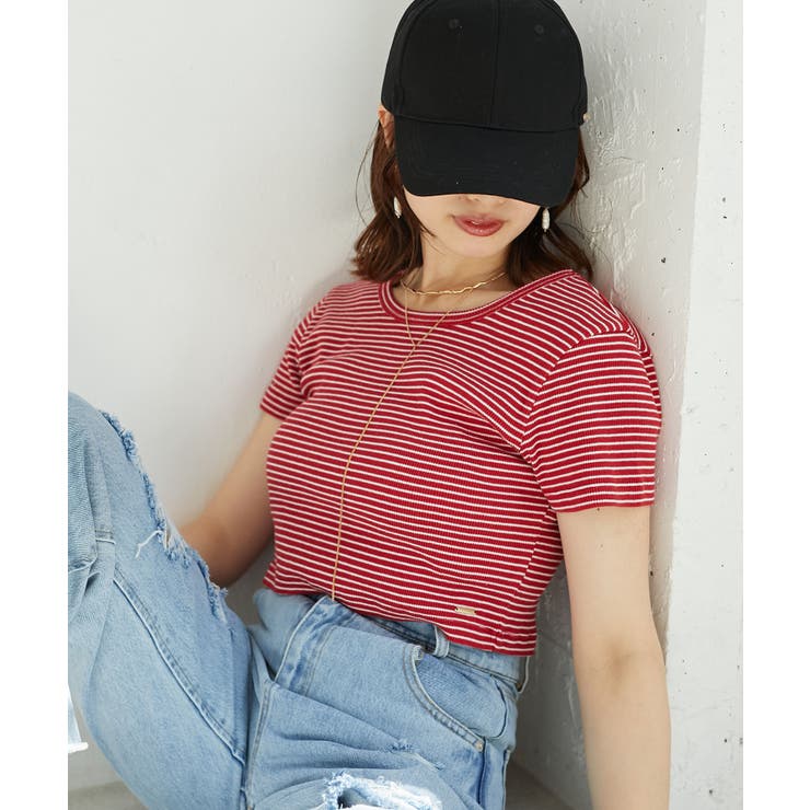 クロップド半袖Tee[品番：CTYW0003364]｜MAJESTIC LEGON 