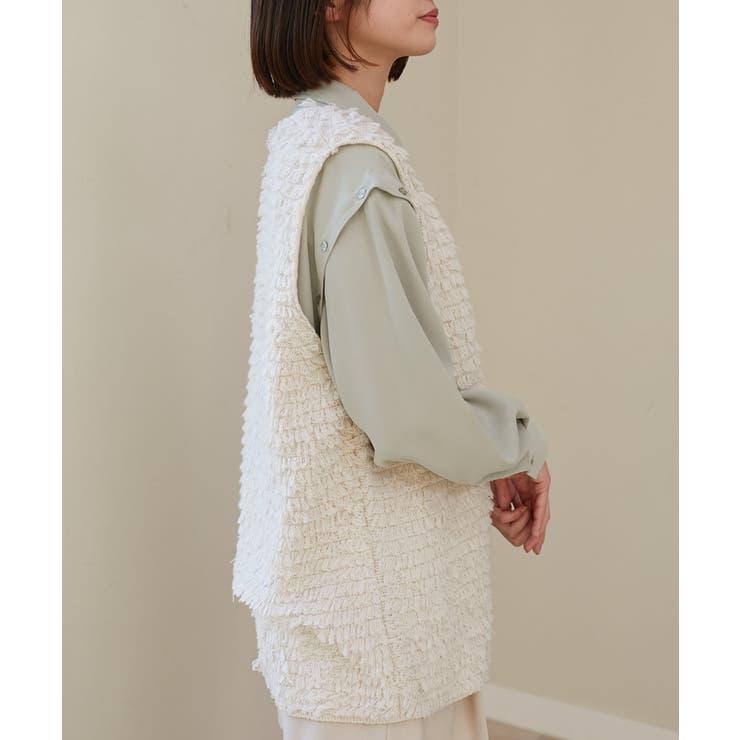 ミニループニットベスト | MAJESTIC LEGON  | 詳細画像14 