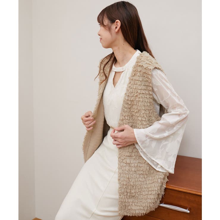 ミニループニットベスト | MAJESTIC LEGON  | 詳細画像20 