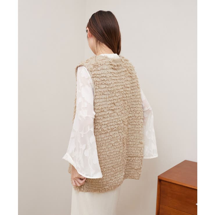 ミニループニットベスト | MAJESTIC LEGON  | 詳細画像23 