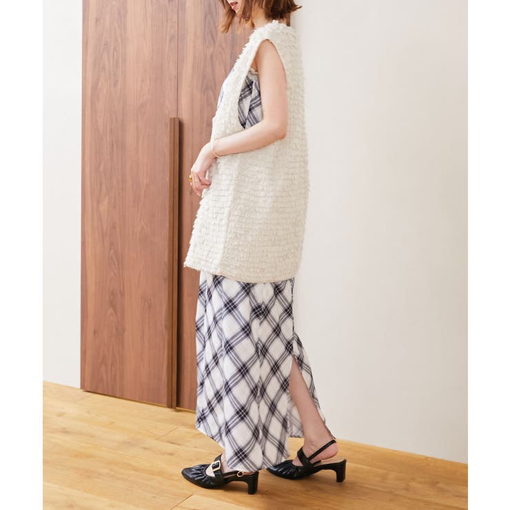 ミニループニットベスト | MAJESTIC LEGON  | 詳細画像3 