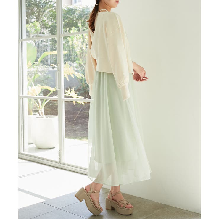 ビジューボタンショートカーディガン | MAJESTIC LEGON  | 詳細画像12 