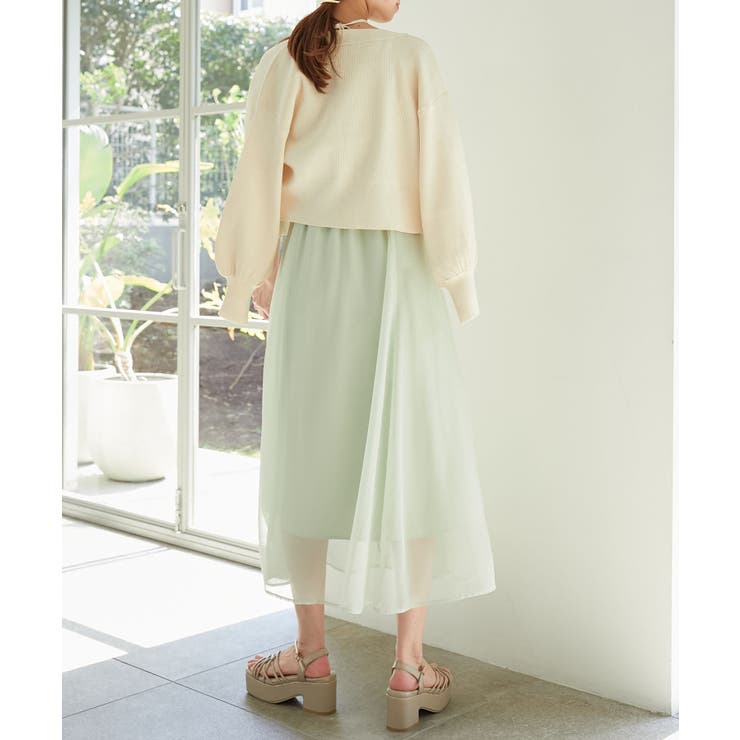 ビジューボタンショートカーディガン | MAJESTIC LEGON  | 詳細画像13 