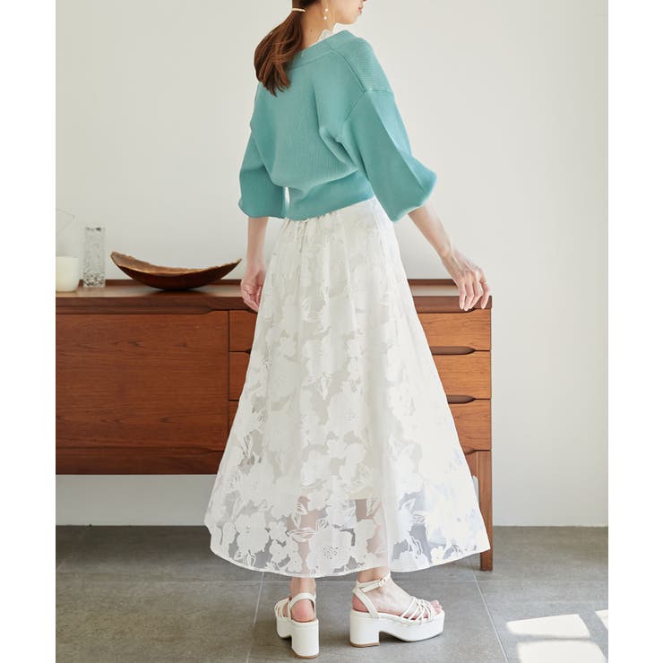 ビジューボタンショートカーディガン | MAJESTIC LEGON  | 詳細画像19 