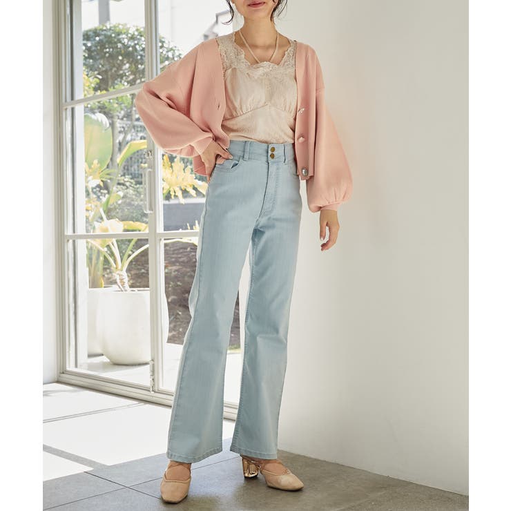 ビジューボタンショートカーディガン | MAJESTIC LEGON  | 詳細画像25 