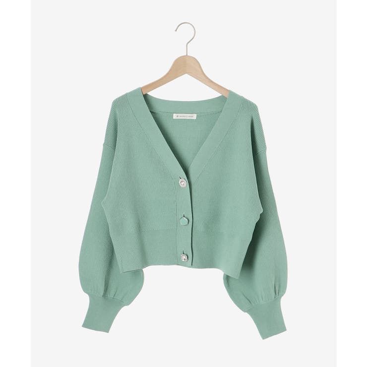 ビジューボタンショートカーディガン | MAJESTIC LEGON  | 詳細画像32 