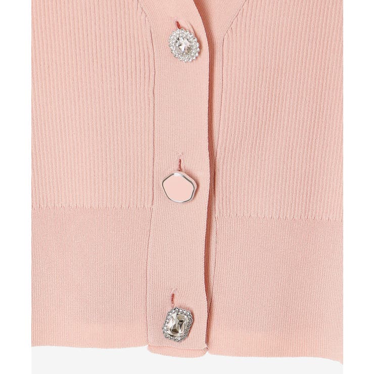 ビジューボタンショートカーディガン | MAJESTIC LEGON  | 詳細画像37 