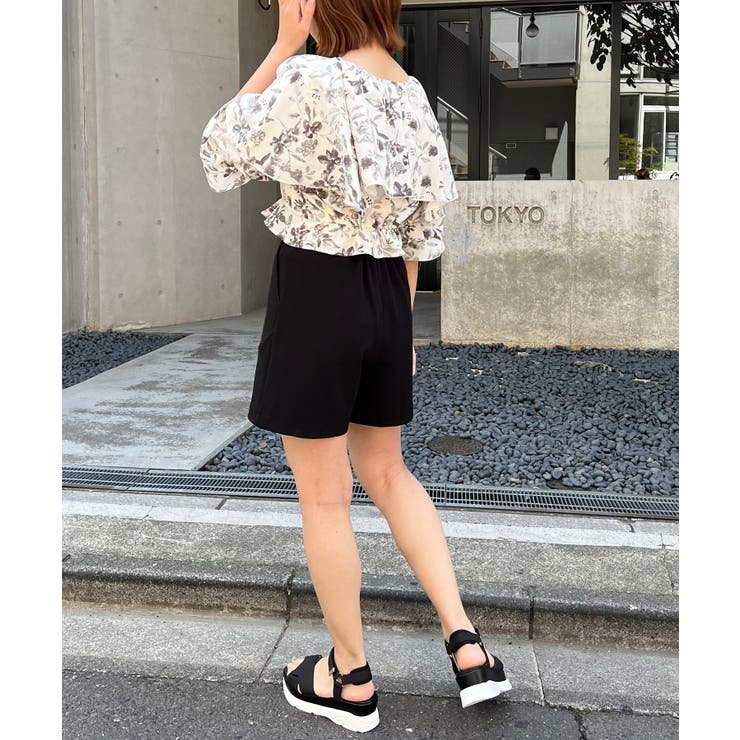 クロップドフリルブラウス | MAJESTIC LEGON  | 詳細画像33 