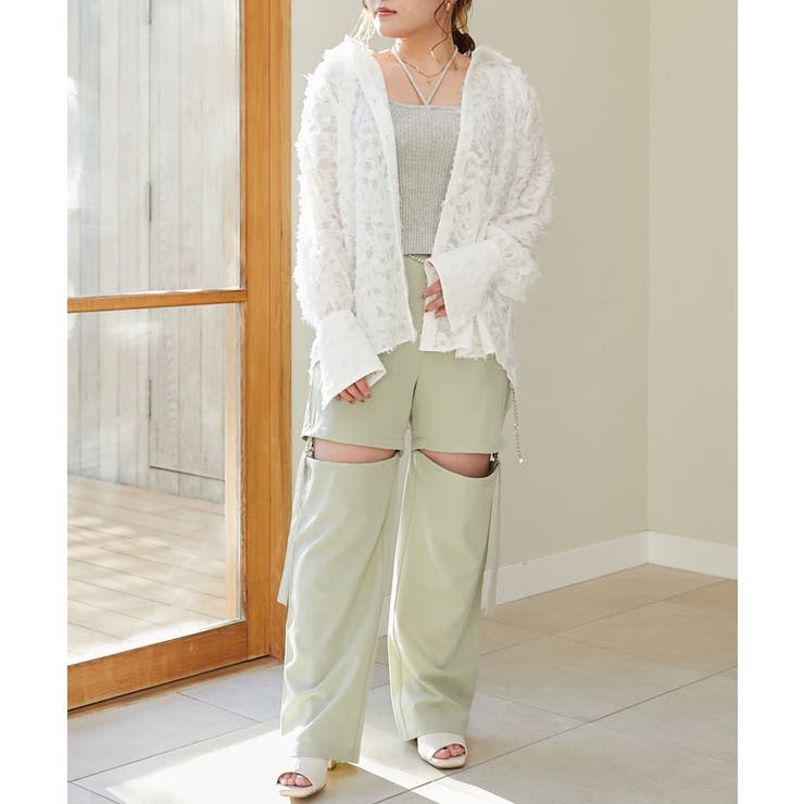 アームスリットシャツ | MAJESTIC LEGON  | 詳細画像23 