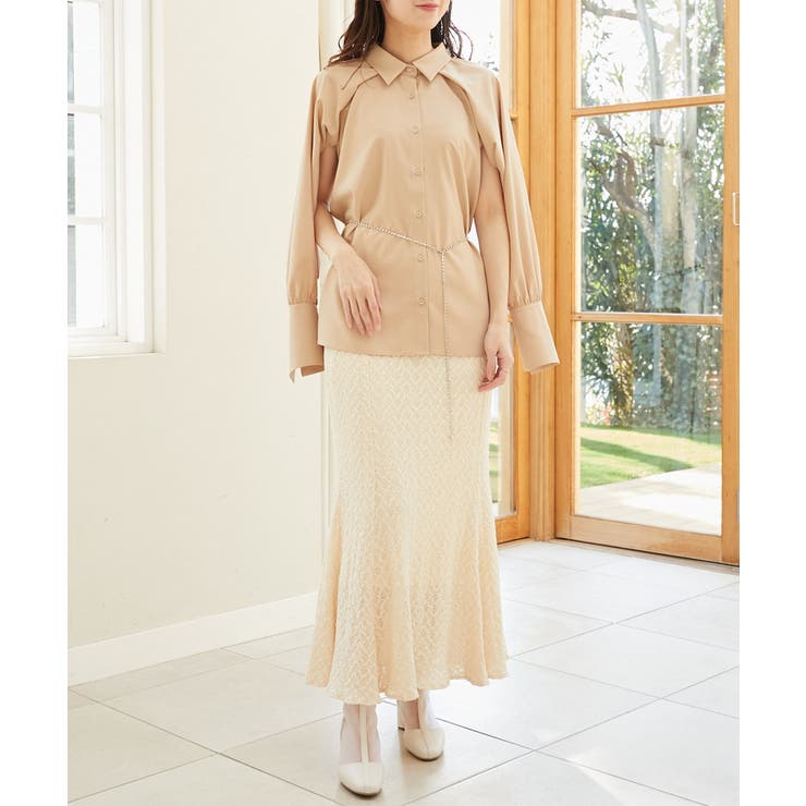 アームスリットシャツ | MAJESTIC LEGON  | 詳細画像6 