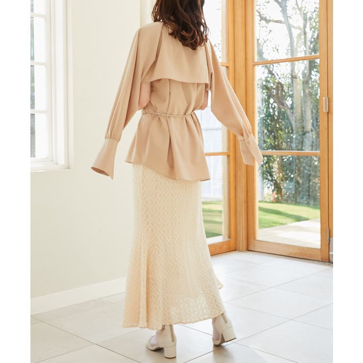 アームスリットシャツ | MAJESTIC LEGON  | 詳細画像9 