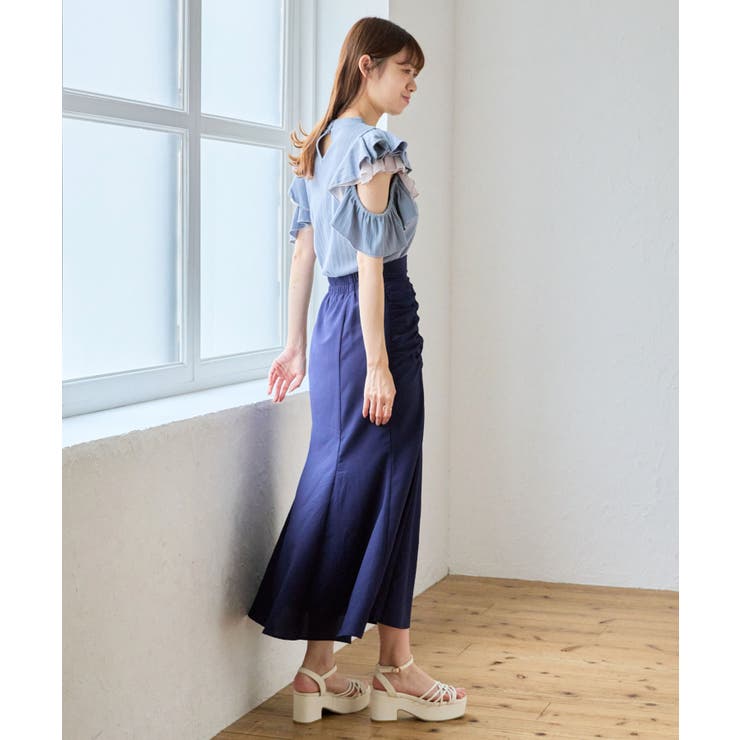 ギャザーマーメイドスカート | MAJESTIC LEGON  | 詳細画像3 