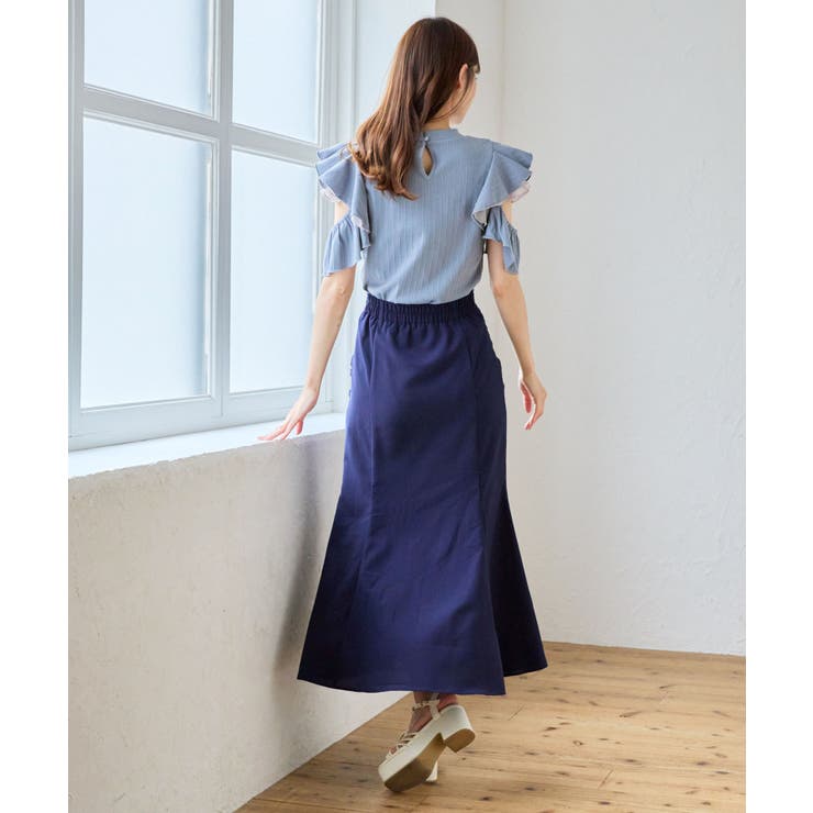 ギャザーマーメイドスカート | MAJESTIC LEGON  | 詳細画像4 