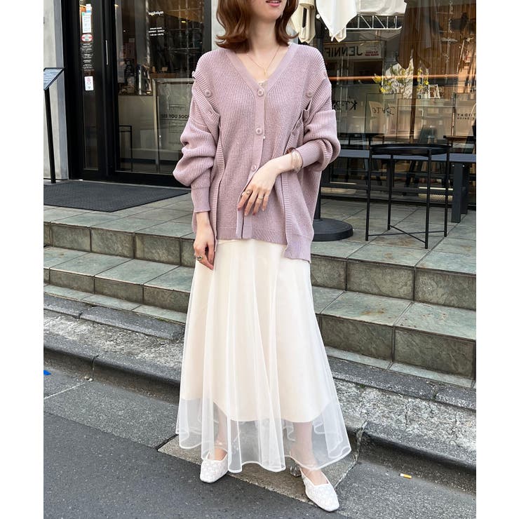 チュールレイヤードシアースカート | MAJESTIC LEGON  | 詳細画像16 