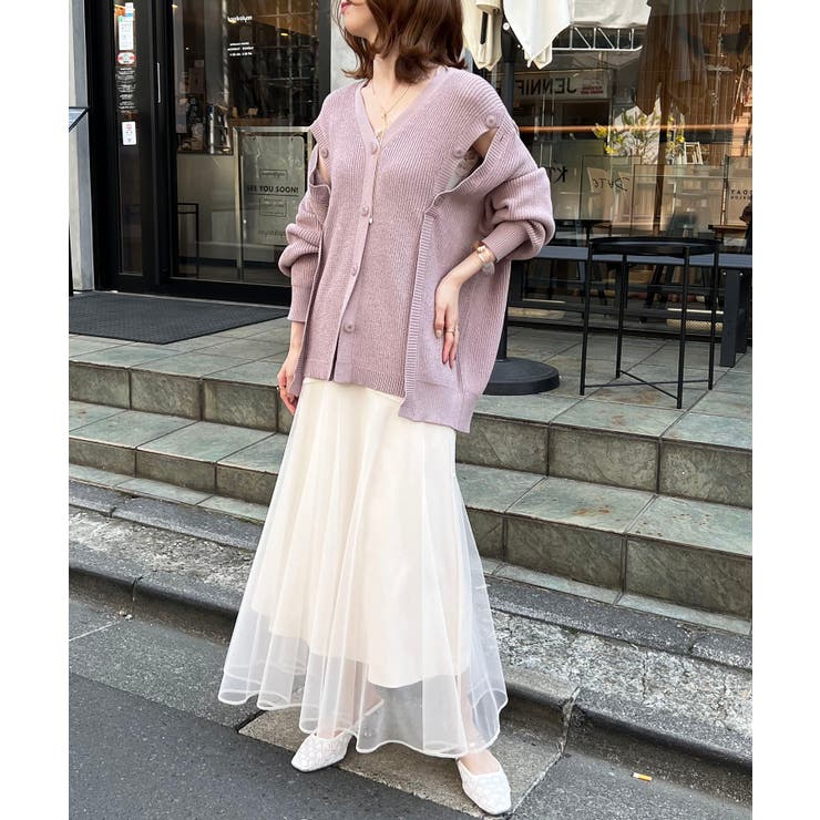 チュールレイヤードシアースカート | MAJESTIC LEGON  | 詳細画像17 