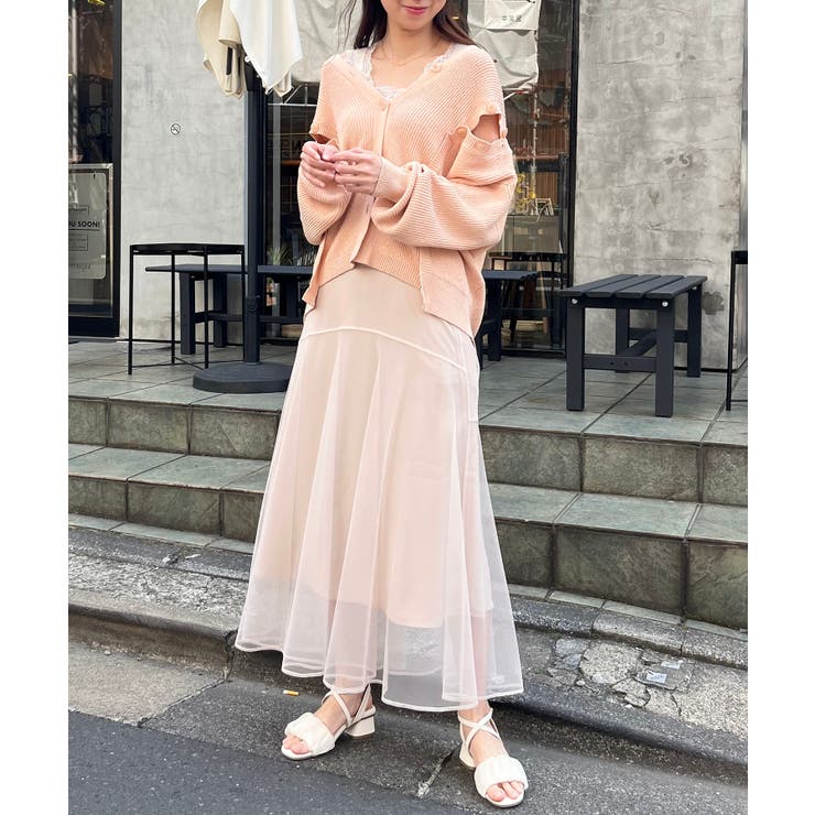 チュールレイヤードシアースカート | MAJESTIC LEGON  | 詳細画像2 