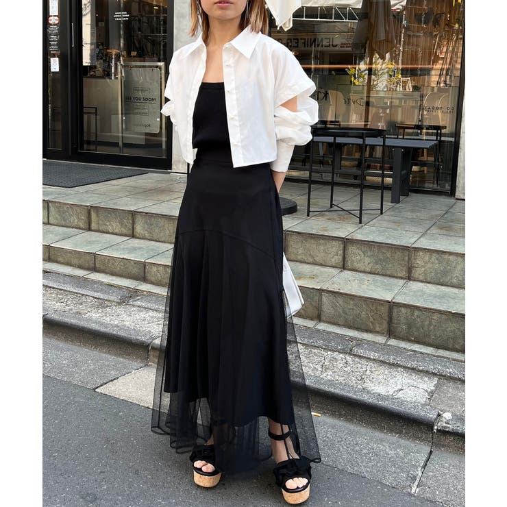 チュールレイヤードシアースカート | MAJESTIC LEGON  | 詳細画像24 