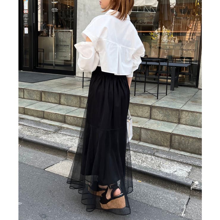 チュールレイヤードシアースカート | MAJESTIC LEGON  | 詳細画像26 