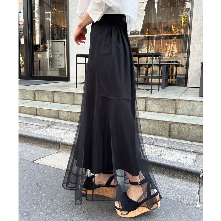 チュールレイヤードシアースカート | MAJESTIC LEGON  | 詳細画像29 