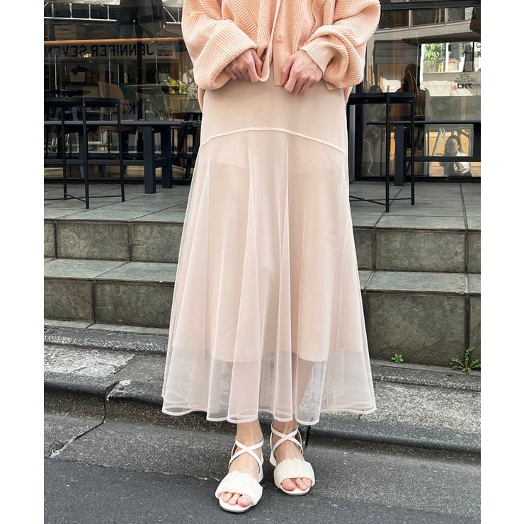 チュールレイヤードシアースカート | MAJESTIC LEGON  | 詳細画像6 