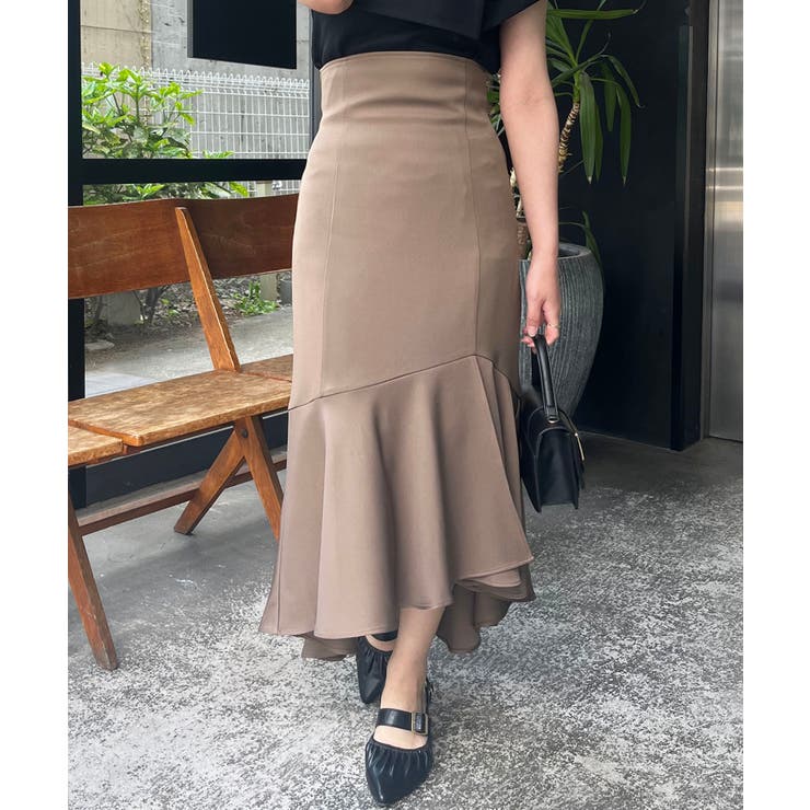 ブラウン | フィッシュテールマーメイドスカート | MAJESTIC LEGON 