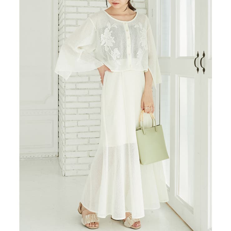 メッシュフレアースカート | MAJESTIC LEGON  | 詳細画像2 