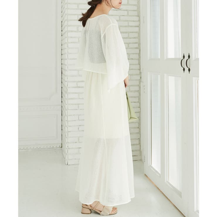 メッシュフレアースカート | MAJESTIC LEGON  | 詳細画像4 