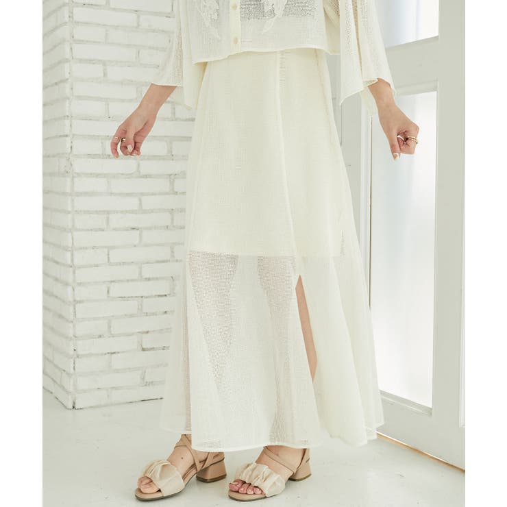 メッシュフレアースカート | MAJESTIC LEGON  | 詳細画像7 