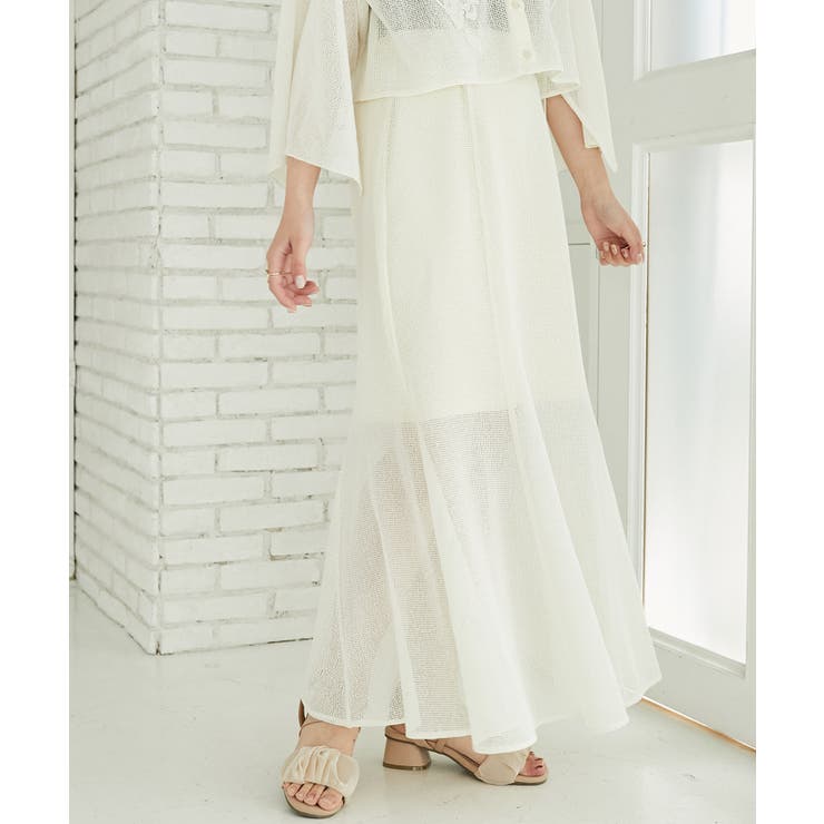 メッシュフレアースカート | MAJESTIC LEGON  | 詳細画像8 