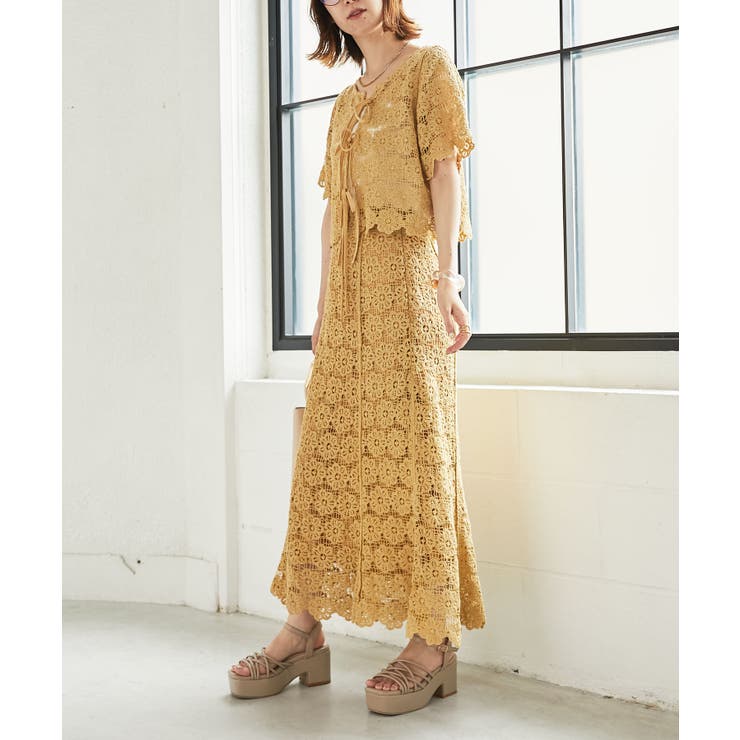 クロシェロングスカート | MAJESTIC LEGON  | 詳細画像25 