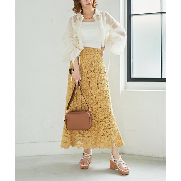 クロシェロングスカート | MAJESTIC LEGON  | 詳細画像26 