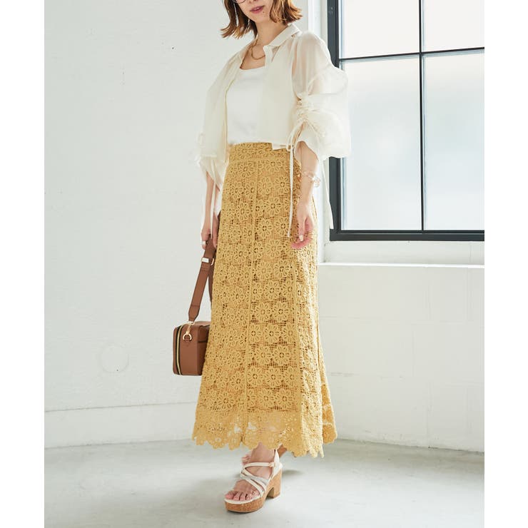 クロシェロングスカート | MAJESTIC LEGON  | 詳細画像27 