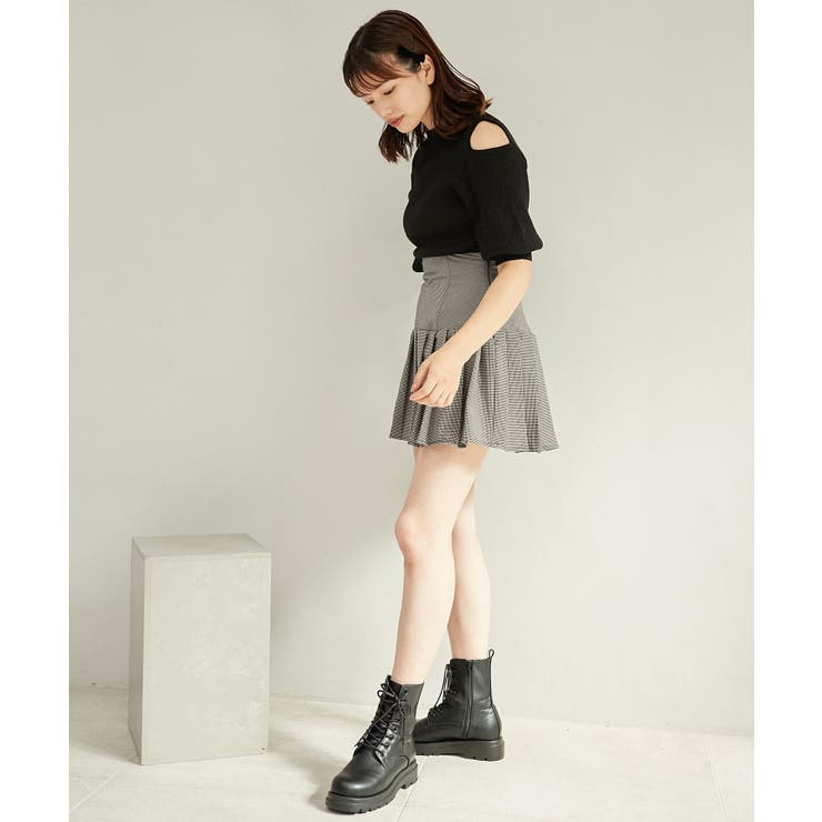 チェックプリーツスカパン | MAJESTIC LEGON  | 詳細画像3 