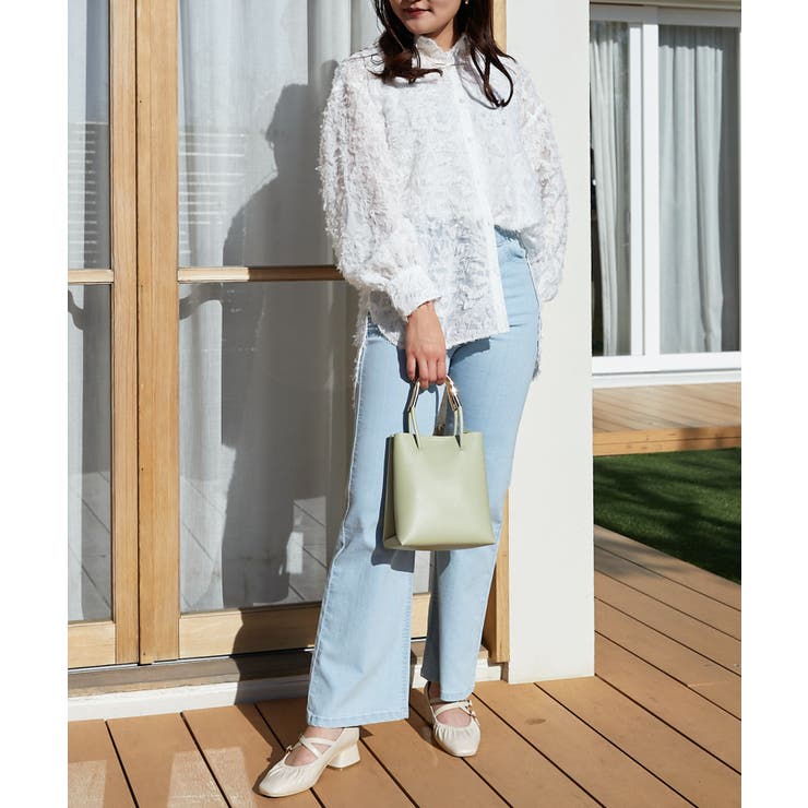 美脚フレアデニムパンツ | MAJESTIC LEGON  | 詳細画像14 