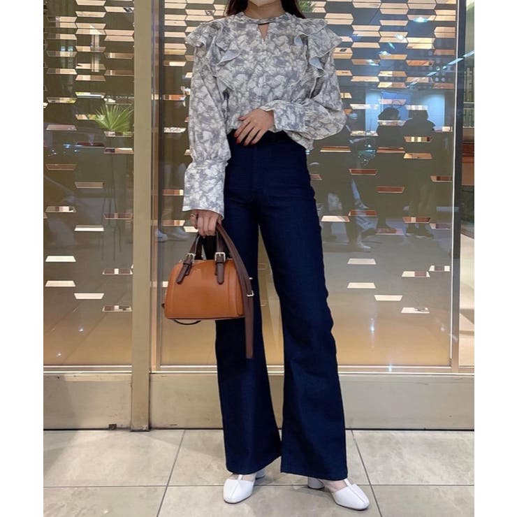 美脚フレアデニムパンツ | MAJESTIC LEGON  | 詳細画像41 